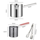 Promoção de natal - Fritadeira MaxChef Com Cesto Inox e utensílios + Frete Grátis