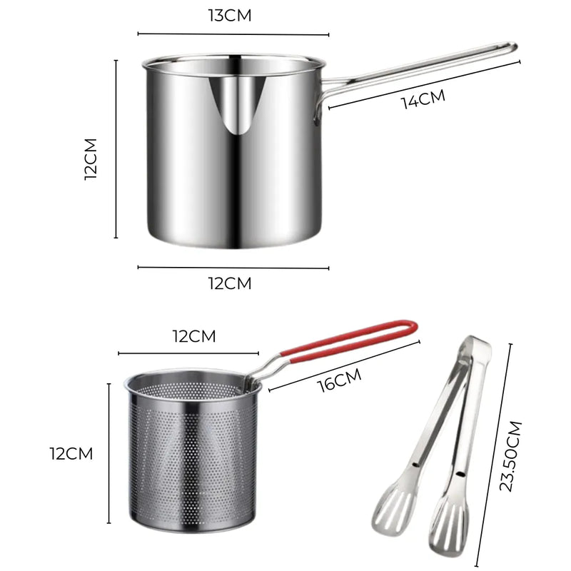 Promoção de natal - Fritadeira MaxChef Com Cesto Inox e utensílios + Frete Grátis